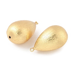 Teardrop Brass Pendants&nbsp;KK-M327-05G