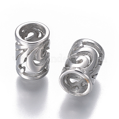 Non-Tarnish 304 Stainless European Beads&nbsp;STAS-F227-13-P