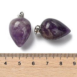 Natural Amethyst Pendants&nbsp;GG-K002-13R