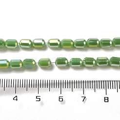 Electroplate Glass Beads Strands&nbsp;EGLA-D031-01