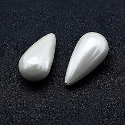 Electroplate Shell Pearl Half Drilled Bead&nbsp;BSHE-G006-01F