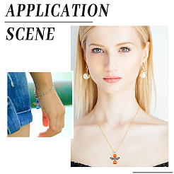 Acrylic Angel Pendants&nbsp;FIND-WH0110-377