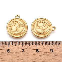 304 Stainless Steel Pendants&nbsp;STAS-N109-106G