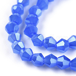 Imitation Jade Electroplate Glass Beads Strands&nbsp;EGLA-A039-J2mm-A04