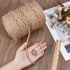 100M Jute Twisted Cord&nbsp;OCOR-WH0078-470A