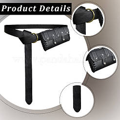 Leather Waist Bag and Belt Set&nbsp;AJEW-CL0003-58B