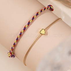 2Pcs Adjustable Bracelet Set&nbsp;PP9415-1