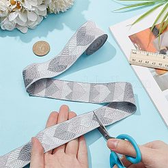 3M Polyester Jacquard Leaf Ribbon for Garment Accessories&nbsp;OCOR-DR0001-14E