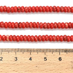 Synthetic Imperial Jasper Beads Strands&nbsp;G-Z110-B04-2x4mm-05