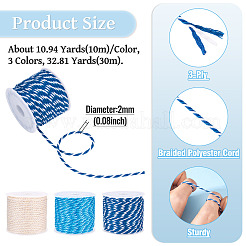 30M Braided Polyester Cord&nbsp;OCOR-TA0003-99B