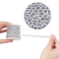 Aluminium Twisted Curb Chains&nbsp;CHA-TA0001-04