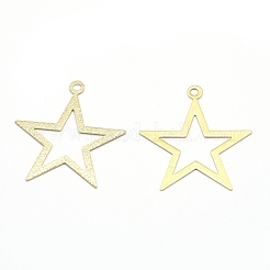 Brass Pendants&nbsp;KK-P155-11G-NR