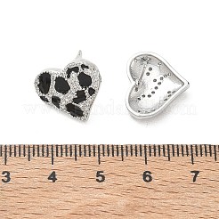 Brass Micro Pave Cubic Zirconia Stud Earrings for Women&nbsp;EJEW-A168-09P