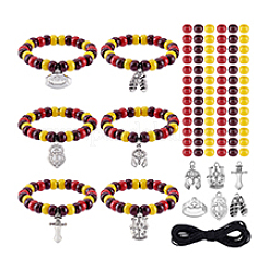 DIY Stretch Bracelets JMaking Kits&nbsp;DIY-PH0033-95