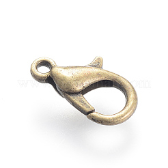Zinc Alloy Lobster Claw Clasps&nbsp;J0APW071-AB-FF