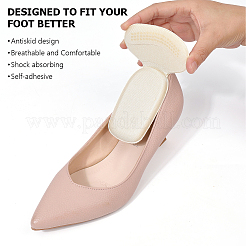 4 Pairs 2 Colors Foam Heel Cushion Inserts&nbsp;FIND-DJ0001-77