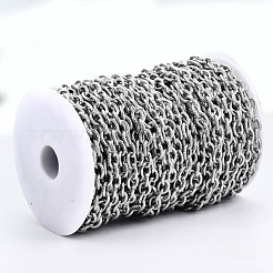 Tarnish Resistant 304 Stainless Steel Link Chains&nbsp;CHS-T003-20P-NF