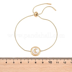 Adjustable 304 Stainless Steel Snake Chain Bracelets&nbsp;BJEW-D460-04G