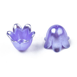 Spray Paint ABS Plastic Imitation Pearl Beads&nbsp;MACR-N013-001A
