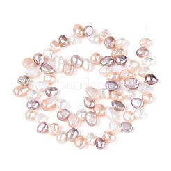 Natural Cultured Freshwater Pearl Beads Strands&nbsp;PEAR-T006-24
