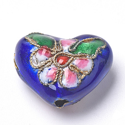 Handmade Cloisonne Beads&nbsp;X-CLB-S006-08