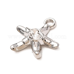Alloy Rhinestone Pendants&nbsp;RB-CBAA597-02P