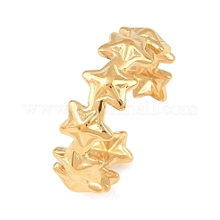304 Stainless Steel Cuff Open Rings&nbsp;RJEW-P175-01B-G