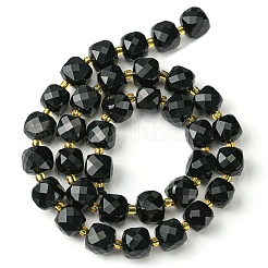 Natural Obsidian Beads Strands&nbsp;G-Q010-A23-01