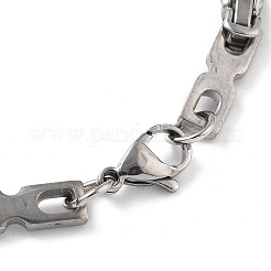 Anti-Tarnish 201 Stainless Steel Link Chain Necklace & Bracelets Set&nbsp;SJEW-G083-05P
