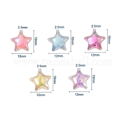 Plating Acrylic Beads&nbsp;PACR-CJ0001-06