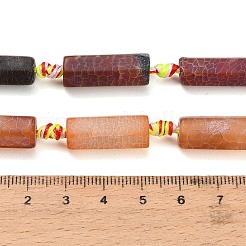 Natural Weathered Agate Beads Strands&nbsp;G-A321-C02-01B