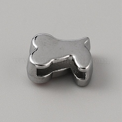 Alloy Rhinestone Slide Charms&nbsp;FIND-WH0419-89A