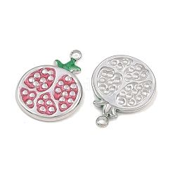 304 Stainless Steel Enamel Pendants&nbsp;STAS-Z166-23E-P