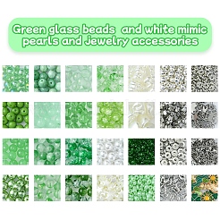 DIY Glass Beads Bracelets Jewelry Making Kit&nbsp;DIY-FS0007-69