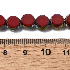 Electroplated Transparent Glass Beads Strands&nbsp;GL-CBA98F0-06A-04