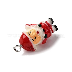 Christmas Opaque Resin Pendants&nbsp;RESI-H039-01P-02
