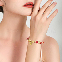 24Pcs Eco-Friendly Brass Textured Beads&nbsp;KK-BC0007-87-RS