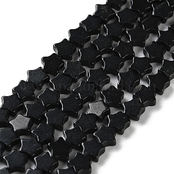 Natural Black Stone Beads Strands&nbsp;G-G085-B52-02
