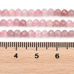 Natural Madagascar Rose Quartz Beads Strands&nbsp;LS-G-P615-A-3mm-01