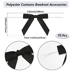 70Pcs Polyester Costume Accessories&nbsp;DIY-BBC0002-60B
