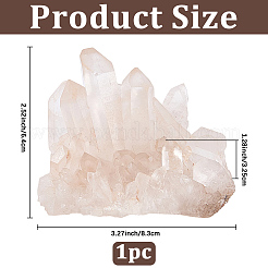 Natural Quartz Crystal Cluster Ornaments&nbsp;DJEW-PA0001-08