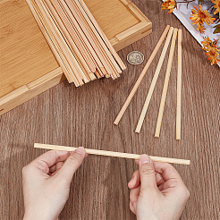 Wood Craft Sticks&nbsp;WOOD-WH0049-09B