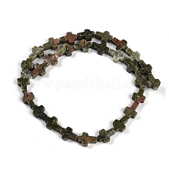 Natural Unakite Beads Strands&nbsp;G-I369-A08-01