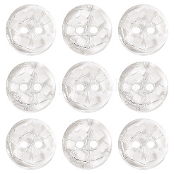 2-Hole Resin Button&nbsp;BUTT-TAC0007-01B