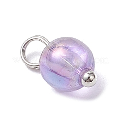 Transparent Acrylic Pendants&nbsp;PALLOY-JF04442-02
