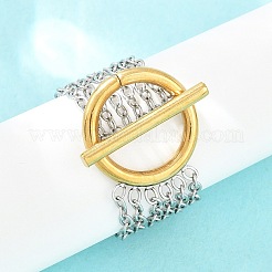 Multi Strand 304 Stainless Steel Cable Chain Rings&nbsp;SA-CBV3037-02GP