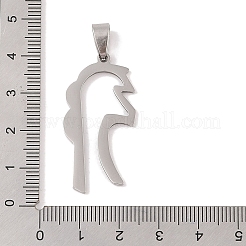 201 Stainless Steel Pendants&nbsp;STAS-A094-20P
