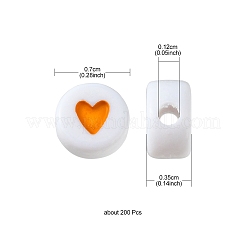 Opaque Acrylic Beads&nbsp;X1-MACR-N008-57G