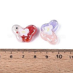 Opaque Resin Enamel Beads&nbsp;RESI-Q234-07