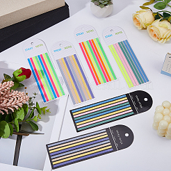 14Pcs 7 Colors Rectangle PET Sticker Index Tabs&nbsp;AJEW-FH0007-88